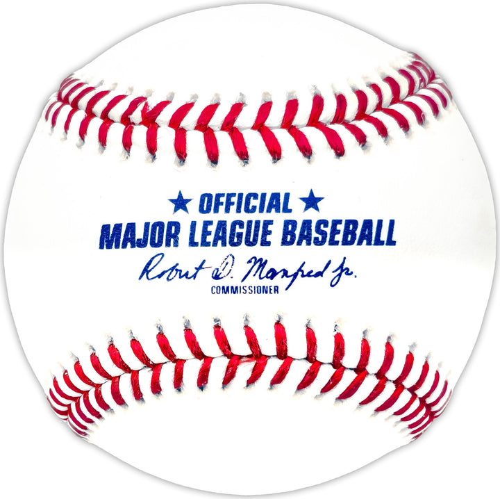 Trevor Hoffman Signed Official HOF Logo Baseball San Diego Padres Beckett Wit