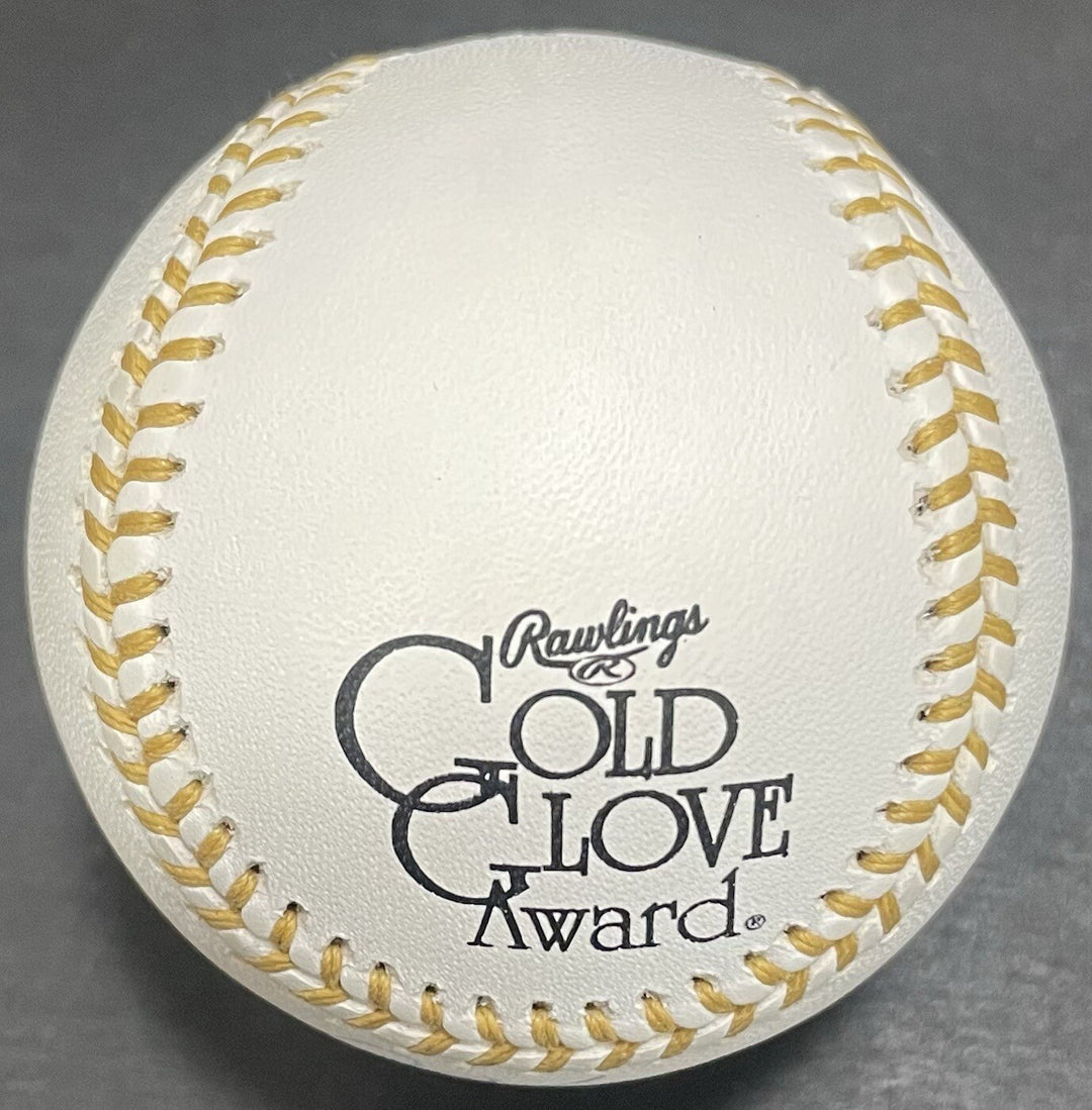 Al Kaline Signed Mlb Gold Glove Baseball 10 Gold Gloves Auto Tigers Hof Steiner