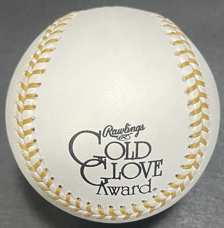 Al Kaline Signed Mlb Gold Glove Baseball 10 Gold Gloves Auto Tigers Hof Steiner