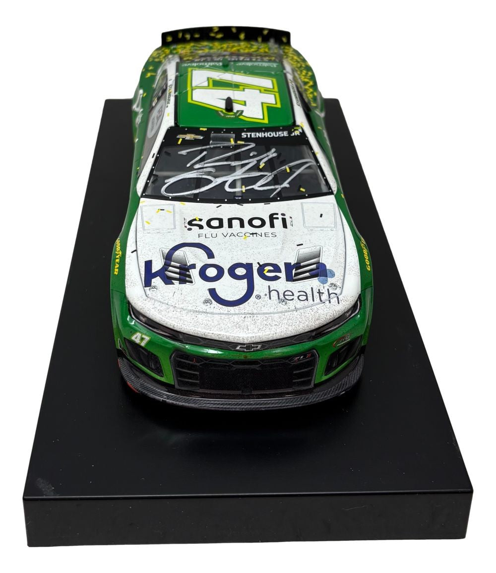 Ricky Stenhouse Jr Signed 1:24 NASCAR Kroger Talladega Win Die-Cast Car PSA/DNA