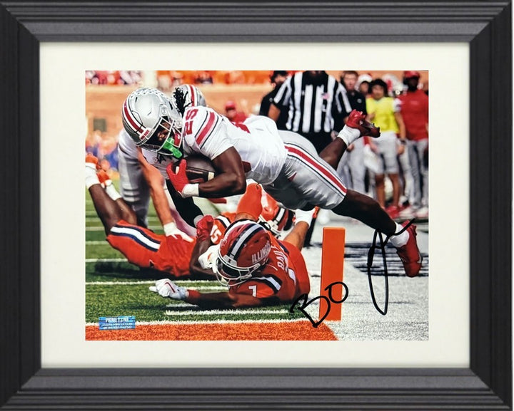 Lamar "Bo" Jackson signed Ohio State Buckeyes 8x10 Photo Framed - PRIMETIME HOLO