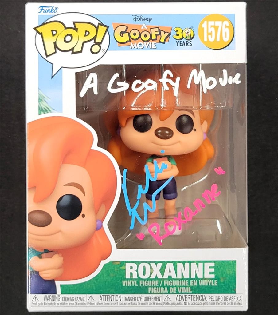 Kellie Martin signed "Goofy Movie" Roxanne Funko Pop! 1576 autograph Beckett BAS