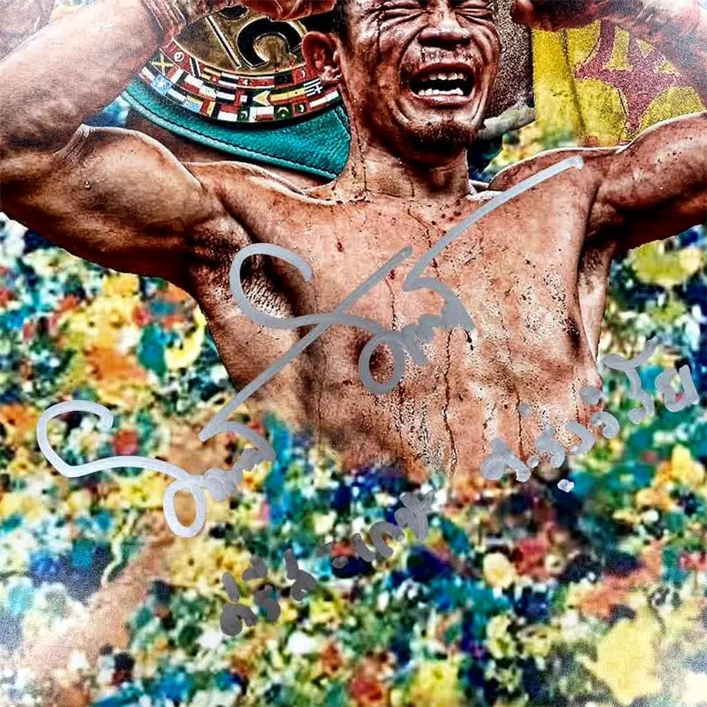 RARE Srisaket Sor Rungvisai signed 11x14 photo boxing autograph ~ Beckett BAS