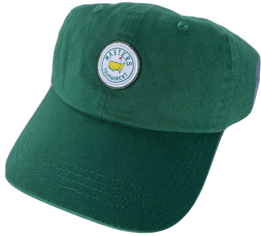 2025 MASTERS GREEN CIRCLE PATCH COTTON HAT AUGUSTA NATIONAL GOLF NEW