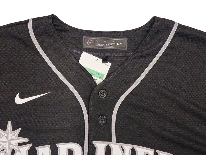 Seattle Mariners Ken Griffey Jr. Signed Black Nike Jersey Size XL Beckett Wit