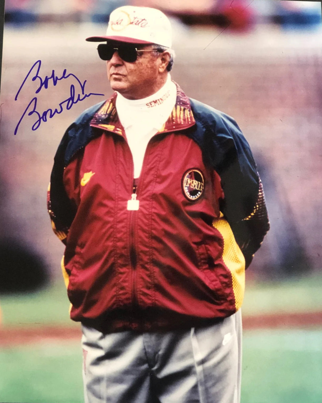 Bobby Bowden Autographed 8x10 Football Photo