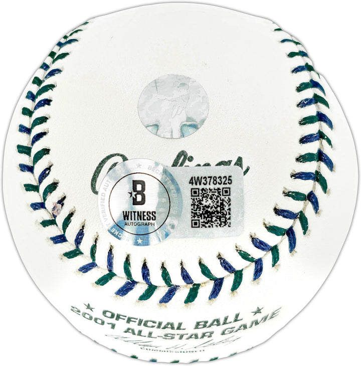 Ichiro Suzuki Auto Official 2001 All Star Game Baseball Mariners Beckett Witness