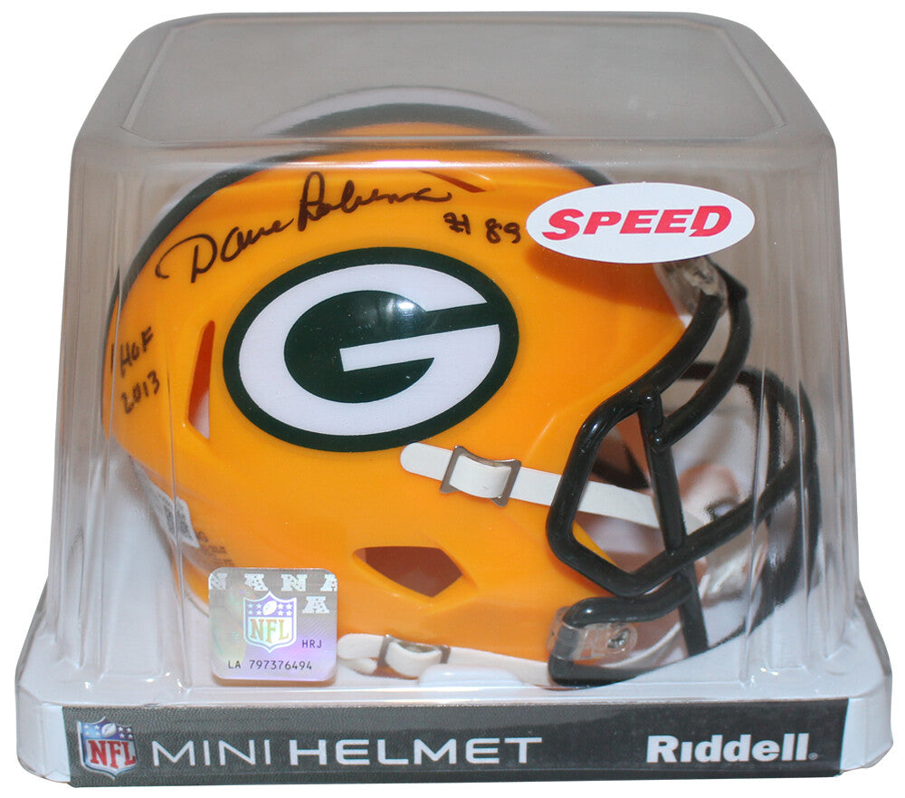 Dave Robinson Autographed Green Bay Packers Speed Mini Helmet BAS 37338