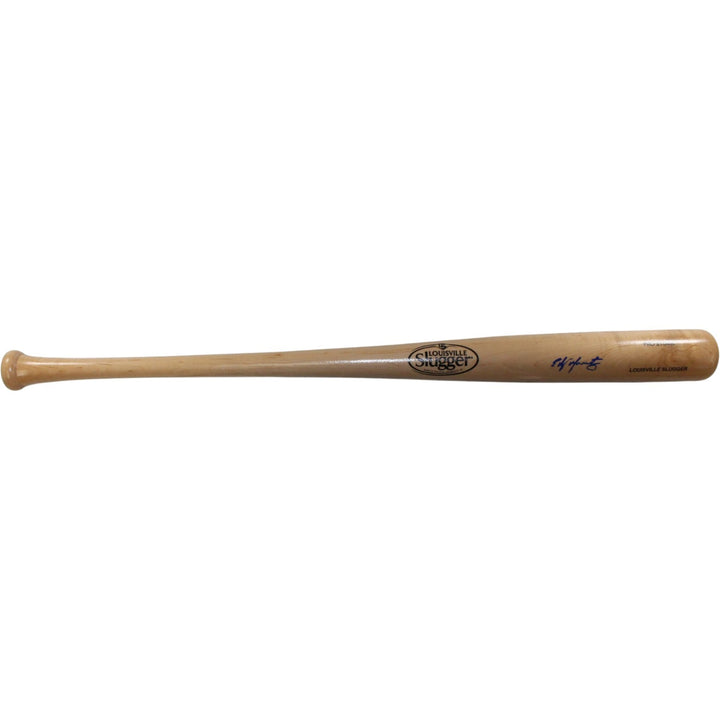 Edgar Martinez Autographed Seattle Mariners Blonde Baseball Bat Beckett 56967