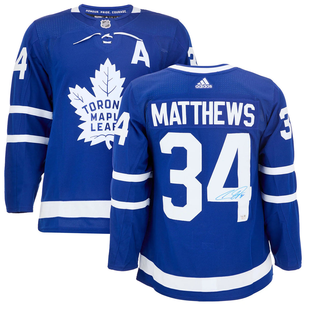 Auston Matthews Autographed Toronto Maple Leafs adidas Jersey