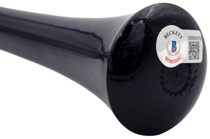 Jarred Kelenic Signed Gray Chandler Game Model Bat Atlanta Braves Beckett