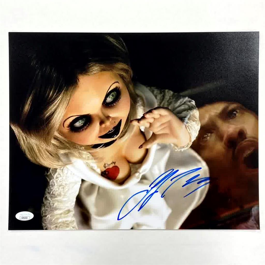Jennifer Tilly signed Bride of Chucky 11x14 Photo Tiffany autograph ~ JSA