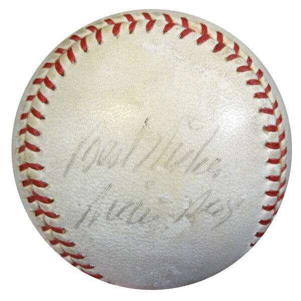 Willie Mays Auto Signed NL Giles Baseball Giants Best 1950's Vintage Sig PSA/DNA