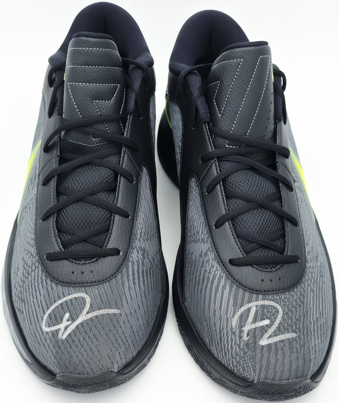 Giannis Signed 2024 PE Promo Nike Zoom Freak 6 Shoes Size 17 BAS Witness