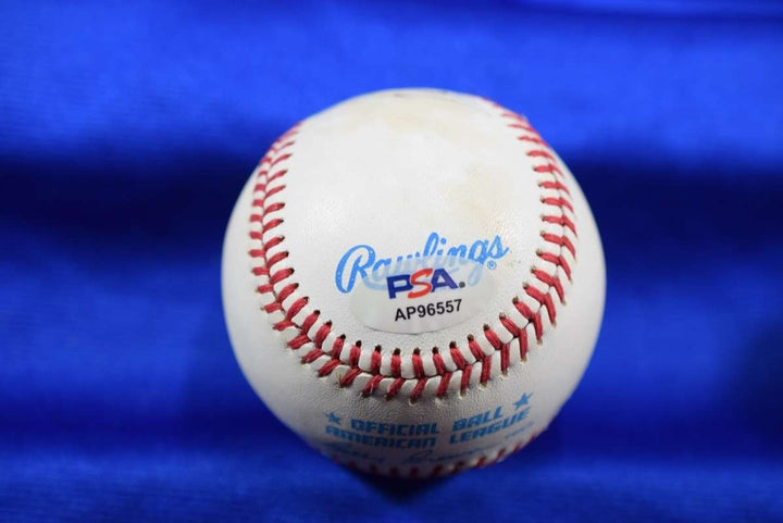 Luis Tiant PSA DNA Autograph American League OAL Signed Baseball Red Sox