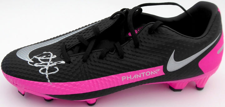 Mason Mount Auto Blue Pink Nike Phantom Cleat Shoe Chelsea F.C. Size 8.5 Beckett