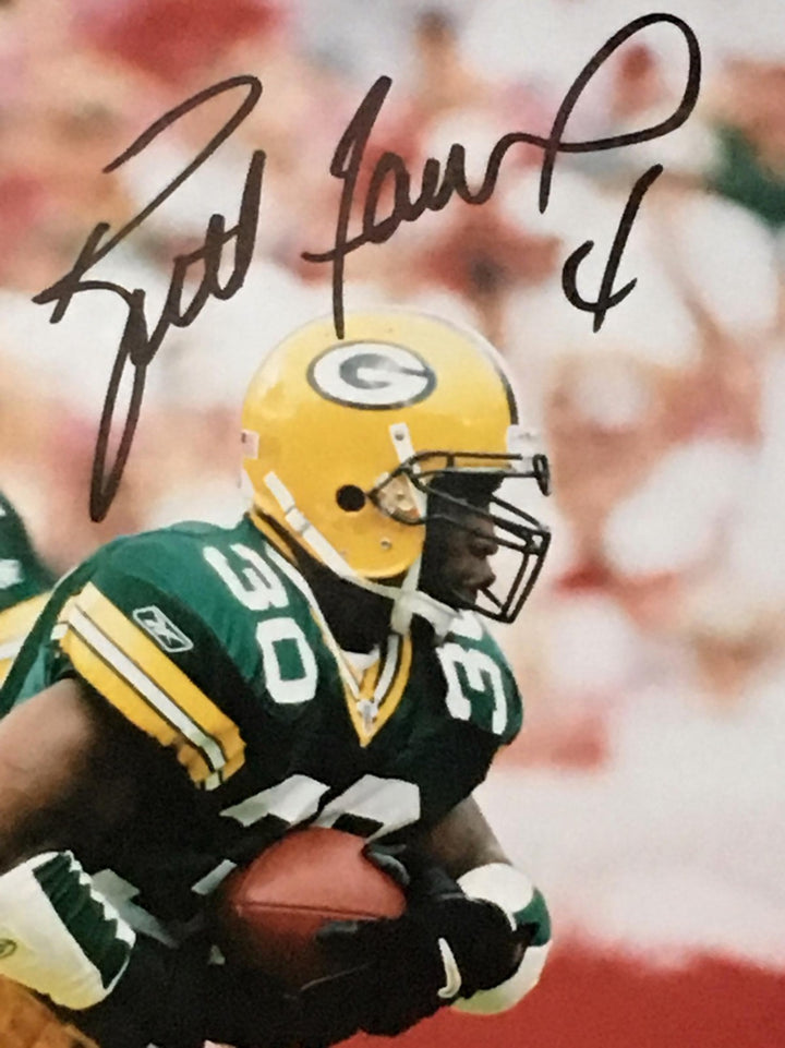 Brett Favre Ahman Green Dual Signed 8x10 Photo JSA COA Autograph Packers