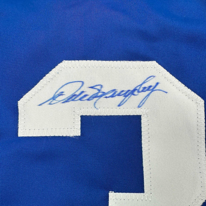 Autographed/Signed DALE MURPHY Atlanta Royal Blue Jersey JSA COA Auto