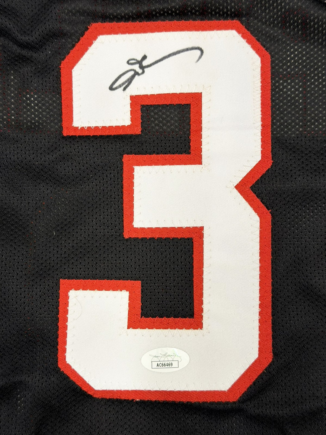 Allen Iverson Signed 76ers Black Custom Jersey JSA