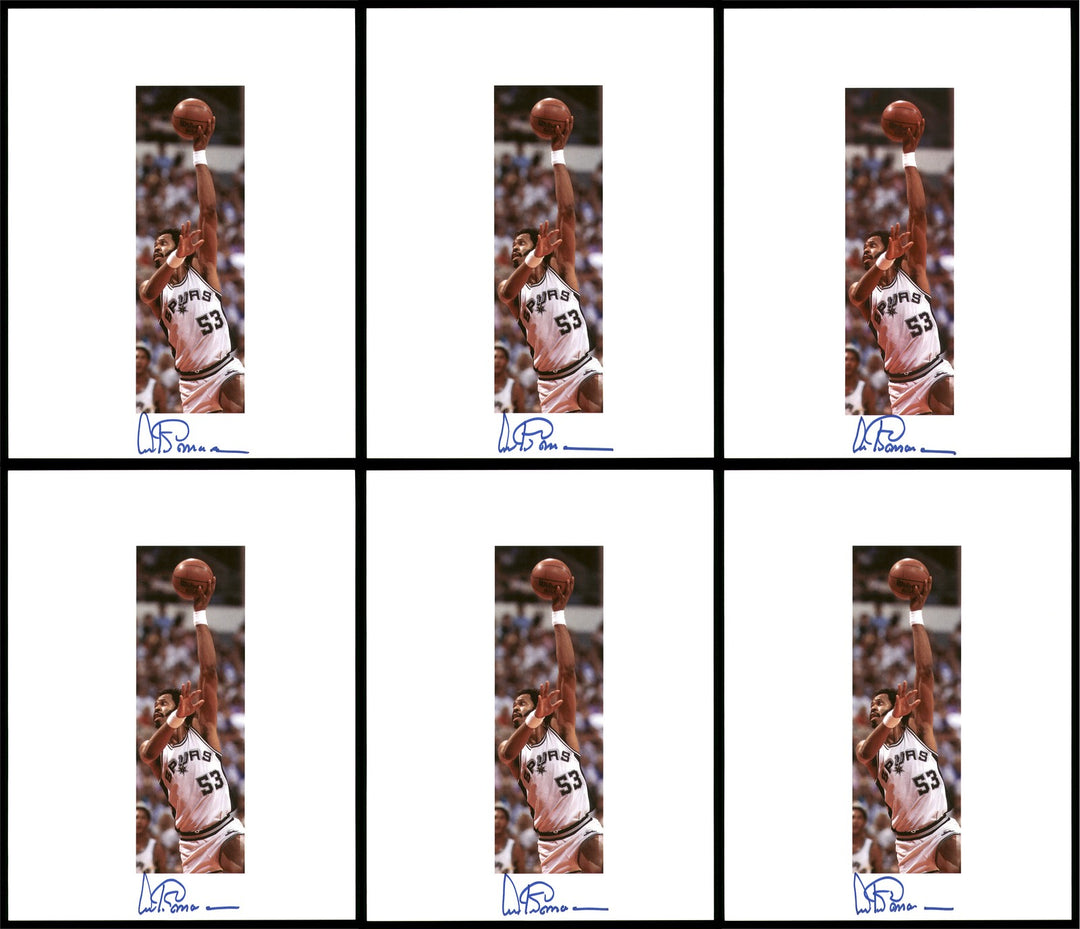 Artis Gilmore Signed 8.5x11 Photo 12 Count Lot San Antonio Spurs