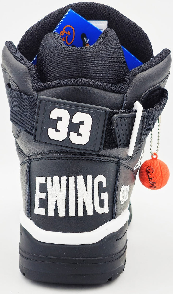 Patrick Ewing Auto Black Athletics 33 HI Right Shoe Knicks Size 13 Beckett