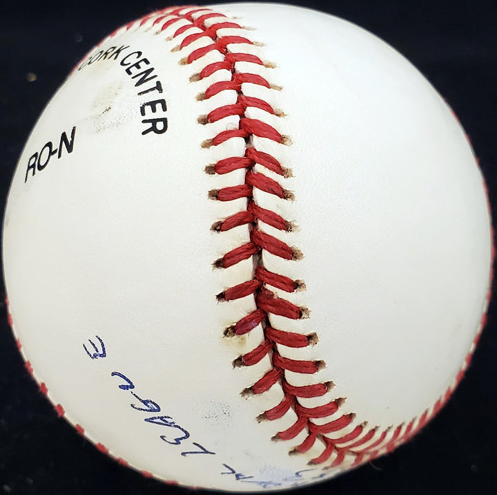 Dick Bartell Signed NL Baseball New York Giants Beckett
