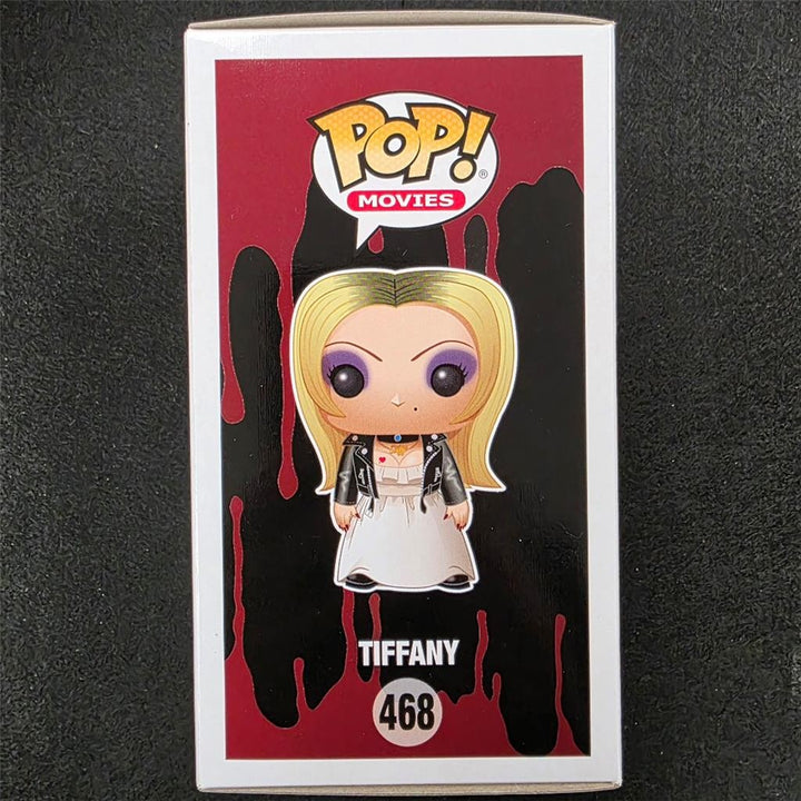 Jennifer Tilly signed Bride of Chucky Tiffany Funko Pop! 468 YLW autograph JSA