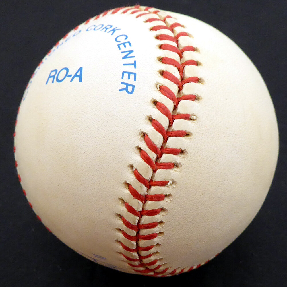 Bud Metheny Signed AL Baseball New York Yankees "#3" Beckett #F27155
