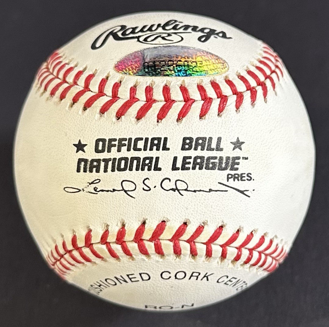 Keith Hernandez Signed Official NL Baseball 79 NL MVP Auto Cardinals TRISTAR COA