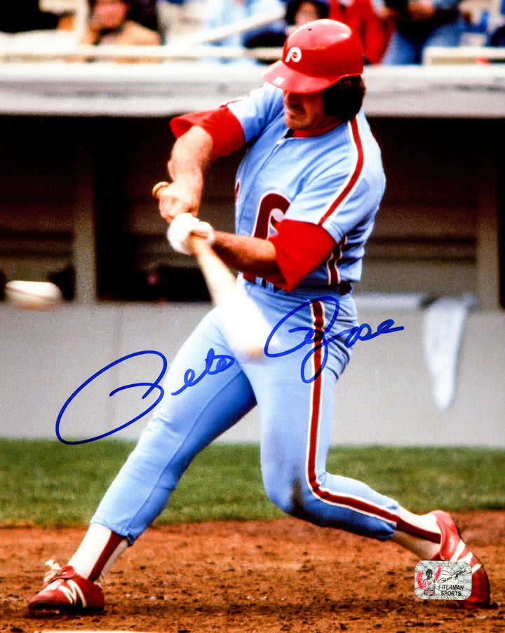 Pete Rose Autographed Signed 8x10 Photo Philadelphia Phillies PR Holo