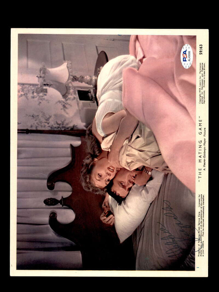 Debbie Reynolds PSA DNA Coa Signed 8x10 The Mating Game Photo Autograph