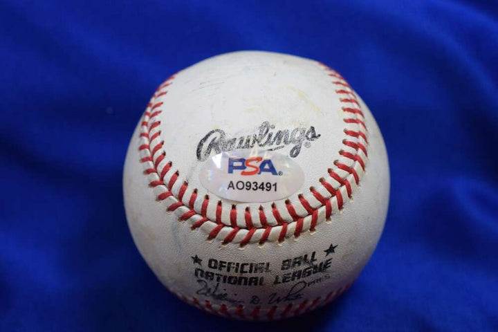 Reggie Smith PSA DNA Autograph National League Signed Baseball