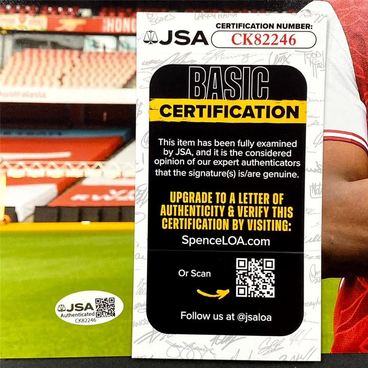 Folarin Balogun signed Arsenal 11x14 photo USMNT USA autograph (A) ~ JSA