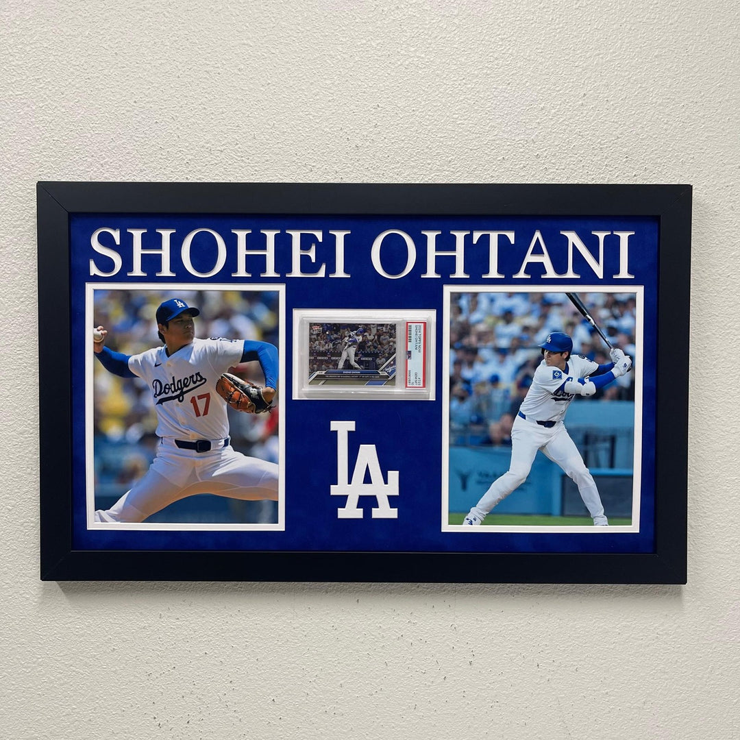 2024 Topps Now #723 Shohei Ohtani PSA GEM MT 10 Custom Display Frame Dodgers