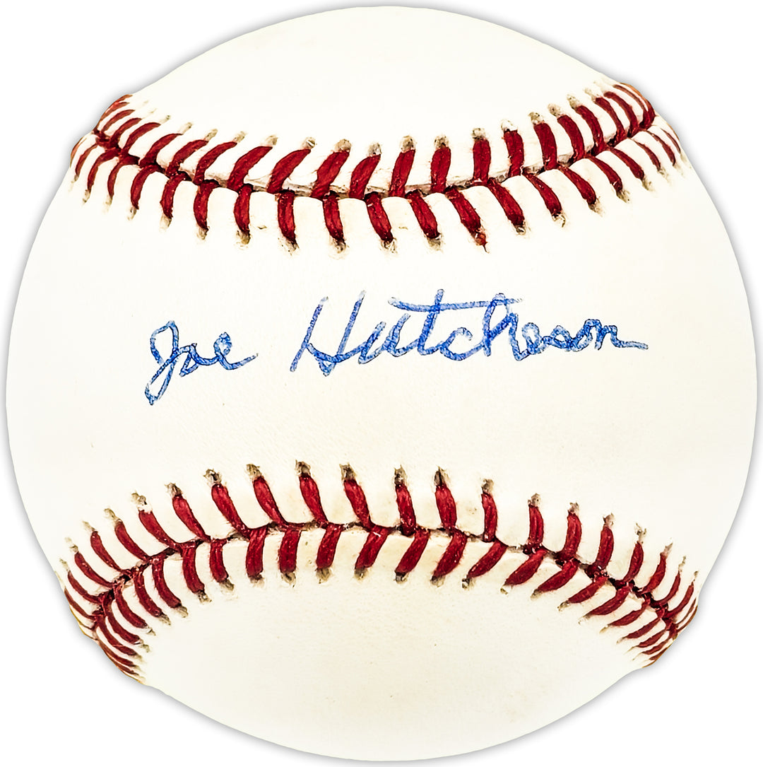 Joe Hutcheson Autographed NL Baseball Brooklyn Dodgers Beckett QR #BM25146