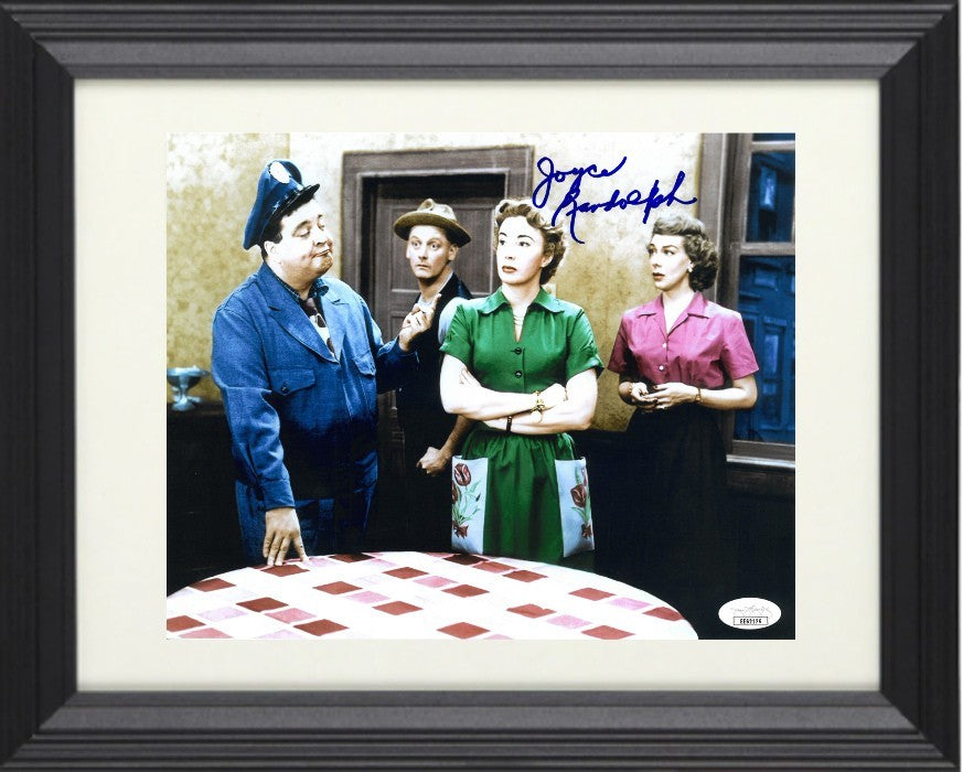 Joyce Randolph signed Honeymooners Trixie Norton 8x10 Photo Framed (Gleason)-JSA