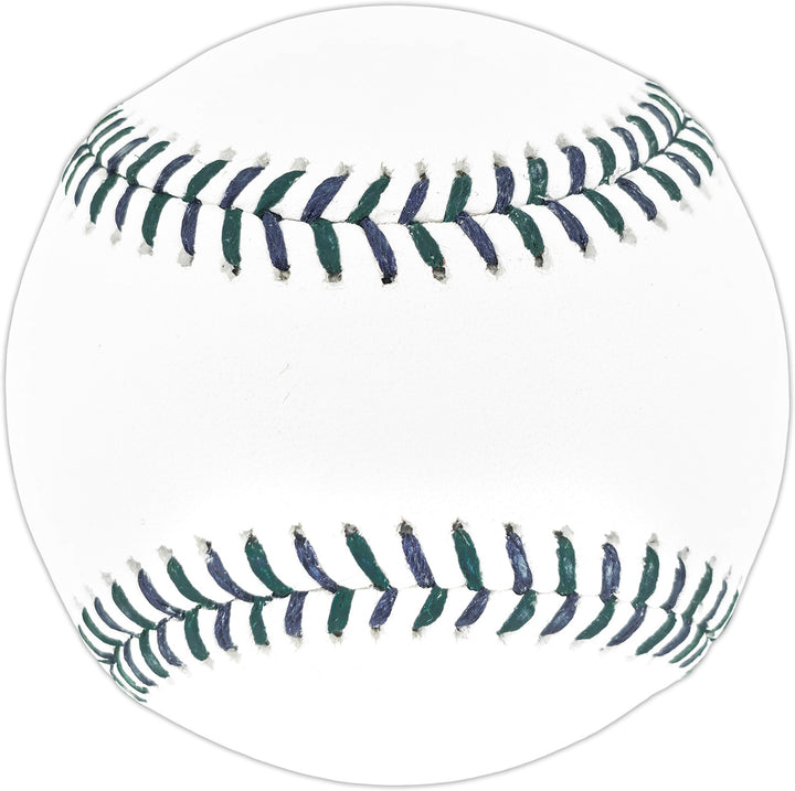 Edgar Martinez Signed 2001 ASG Logo MLB Game Baseball Mariners Beckett BAS