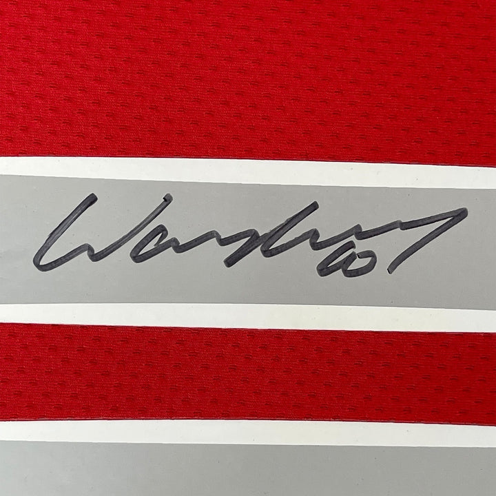 Framed Autographed/Signed Wayne Rooney 33x42 Manchester Red 2008 Jersey COA