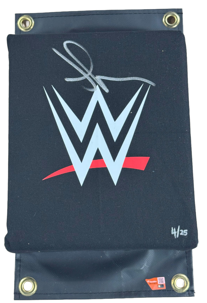 Gunther Signed WWE Logo Turnbuckle LE /25 Auto Fanatics WWE Under Wraps COA
