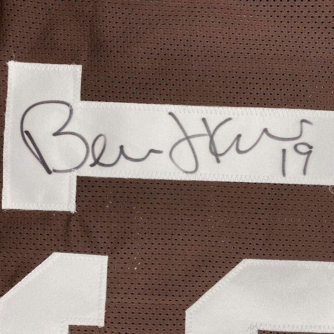 Autographed/Signed BERNIE KOSAR Cleveland Brown Jersey JSA COA Auto