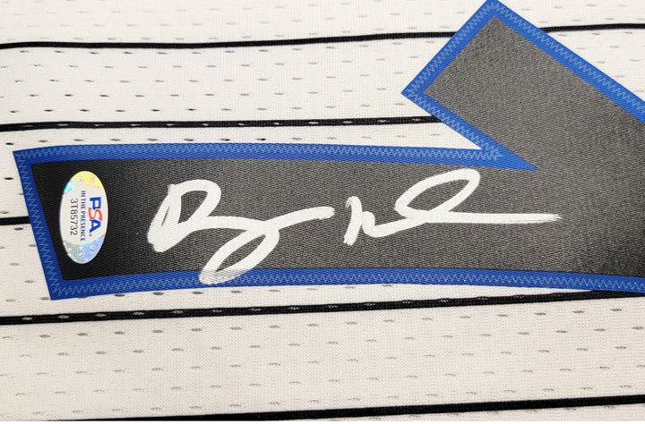 Magic Anfernee Penny Hardaway Auto White Mitchell Ness HWC Swingman Jersey L PSA