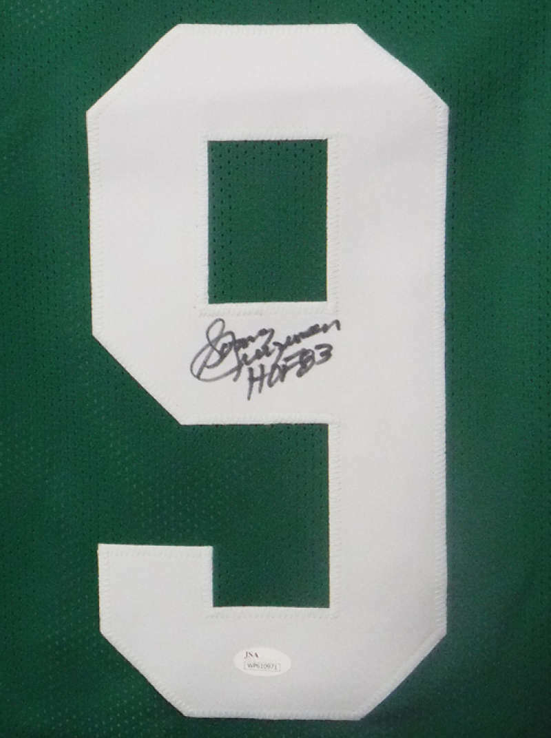 Sonny Jurgensen Signed Pro Style Size XL Green Jersey HOF 20070