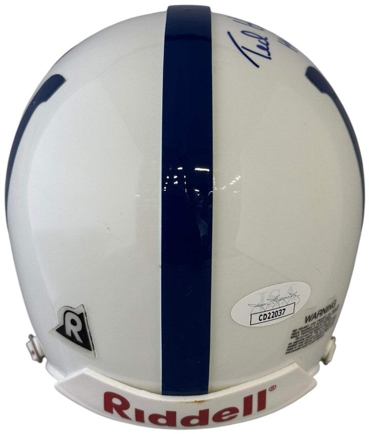 Ted Hendricks Autographed Colts Mini Helmet (JSA)