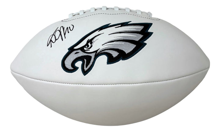 DeSean Jackson Signed Philadelphia Eagles Logo Football BAS