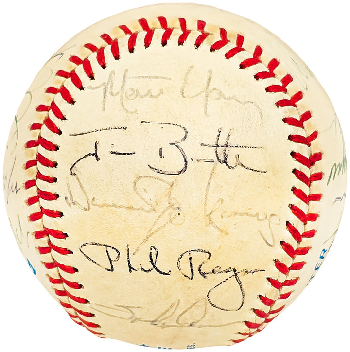 1985 Seattle Mariners Team Signed Signed Official AL Baseball With 24 Signatures