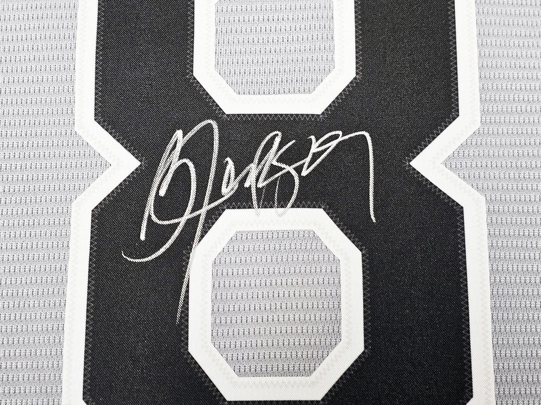 Chicago White Sox Bo Jackson Signed Gray Nike Jersey Size XL Beckett Wit