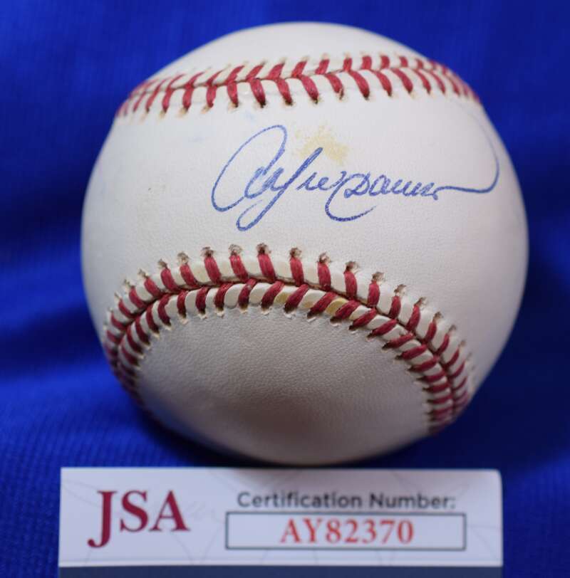 Andre Dawson JSA COA Autograph National League Signed Baseball