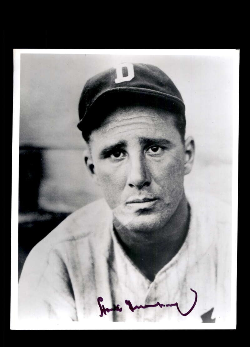 Hank Greenberg PSA DNA Signed 8x10 Photo Autograph Tigers