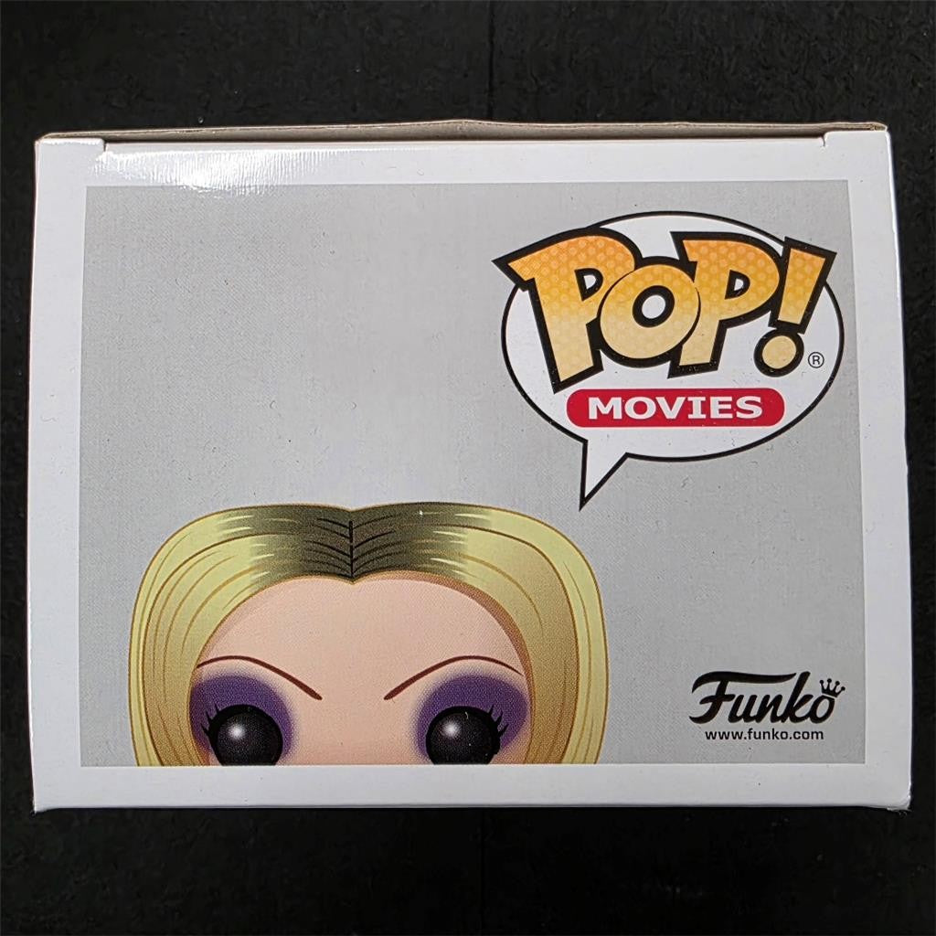 Jennifer Tilly signed Bride of Chucky Tiffany Funko Pop! 468 YLW autograph JSA