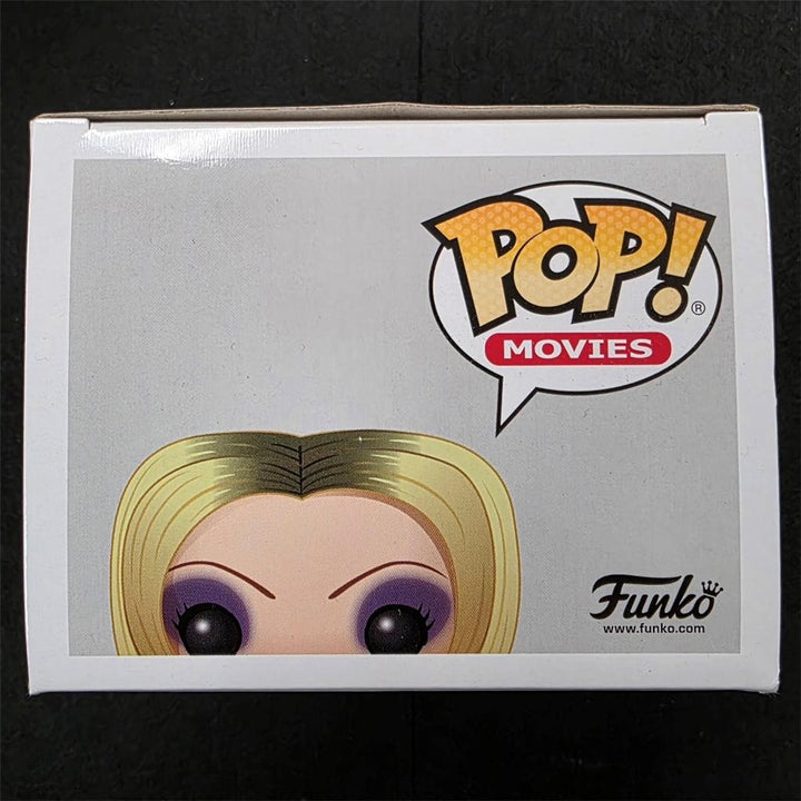 Jennifer Tilly signed Bride of Chucky Tiffany Funko Pop! 468 YLW autograph JSA